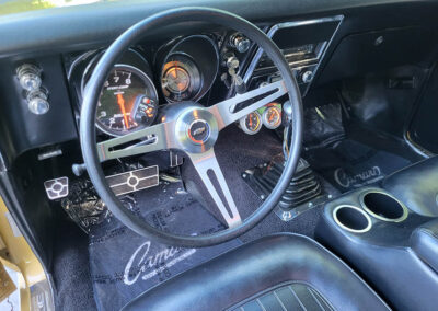 1967 Chevrolet Camaro in Candy Gold - Interior