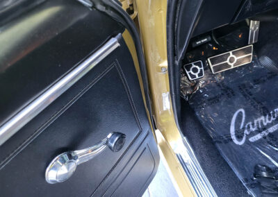1967 Chevrolet Camaro in Candy Gold - Interior