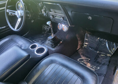 1967 Chevrolet Camaro in Candy Gold - Interior