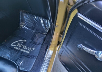 1967 Chevrolet Camaro in Candy Gold - Interior