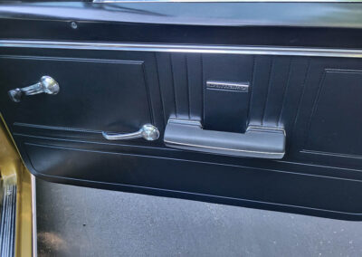 1967 Chevrolet Camaro in Candy Gold - Interior