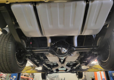 1967 Chevrolet Camaro in Candy Gold - underneath