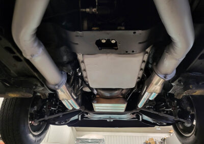 1967 Chevrolet Camaro in Candy Gold - underneath
