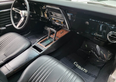 1968 Chevrolet Camaro in White - interior
