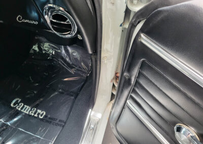 1968 Chevrolet Camaro in White - interior