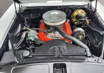 1968 Chevrolet Camaro in White - engine