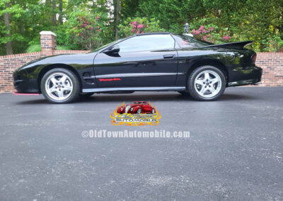 2001 Pontiac Trans Am in Black - exterior