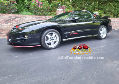 2001 Pontiac Trans Am in Black - exterior