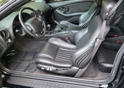 2001 Pontiac Trans Am in Black - interior