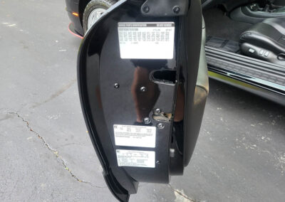 2001 Pontiac Trans Am in Black - door