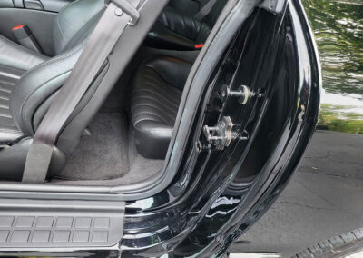 2001 Pontiac Trans Am in Black - door