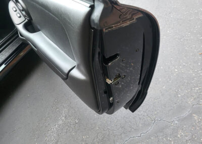 2001 Pontiac Trans Am in Black - door