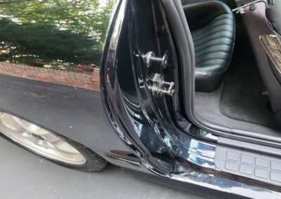 2001 Pontiac Trans Am in Black - door