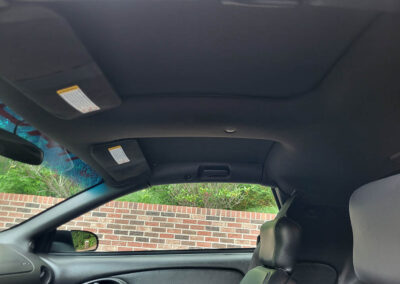 2001 Pontiac Trans Am in Black - interior - headliner