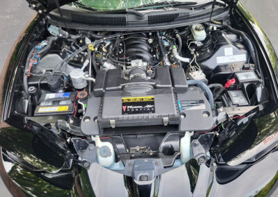 2001 Pontiac Trans Am in Black - engine