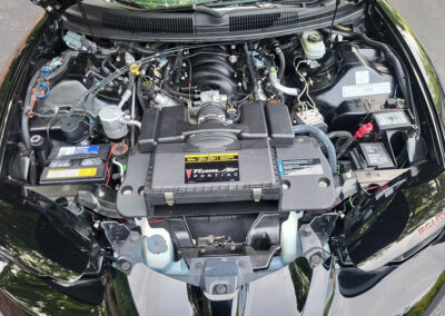 2001 Pontiac Trans Am in Black - engine