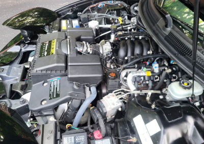 2001 Pontiac Trans Am in Black - engine