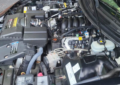 2001 Pontiac Trans Am in Black - engine
