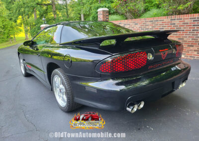 2001 Pontiac Trans Am in Black - exterior