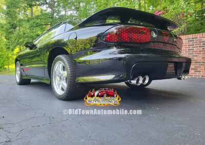2001 Pontiac Trans Am in Black - exterior
