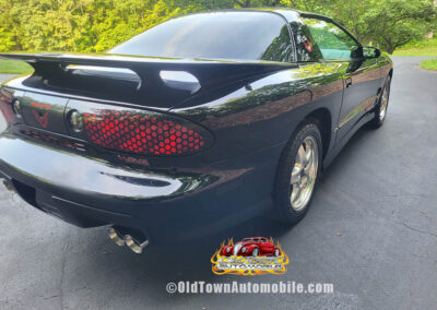 2001 Pontiac Trans Am in Black - exterior