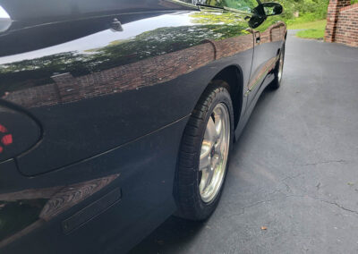 2001 Pontiac Trans Am in Black - exterior