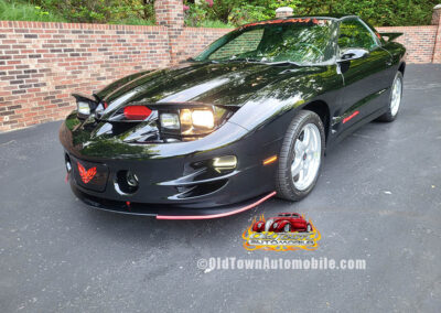 2001 Pontiac Trans Am in Black - exterior