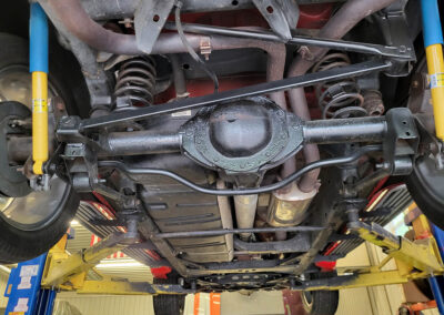 2004 Chevrolet SSR in Red - underneath