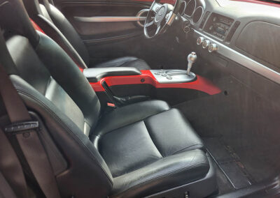 2004 Chevrolet SSR in Red - Interior black leather