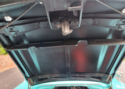 1957 Chevrolet BelAir Sedan in Turquoise - Trunk