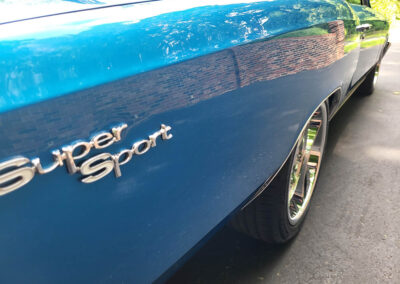 1967 Chevrolet Chevelle SS in Sapphire Blue - exterior