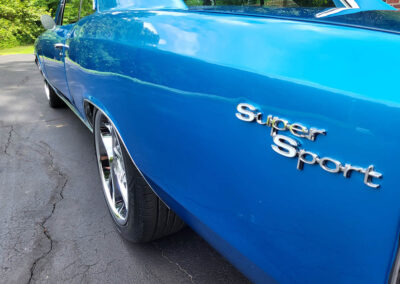 1967 Chevrolet Chevelle SS in Sapphire Blue - exterior