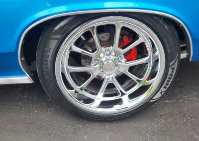 1967 Chevrolet Chevelle SS in Sapphire Blue - wheels