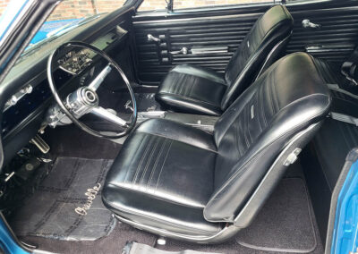 1967 Chevrolet Chevelle SS in Sapphire Blue - interior