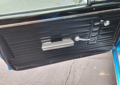 1967 Chevrolet Chevelle SS in Sapphire Blue - interior