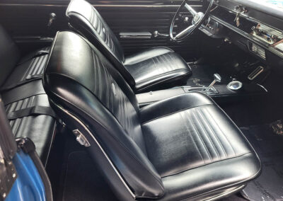 1967 Chevrolet Chevelle SS in Sapphire Blue - interior
