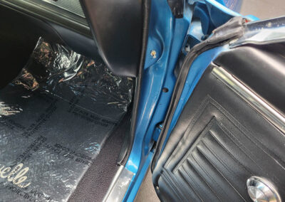 1967 Chevrolet Chevelle SS in Sapphire Blue - interior