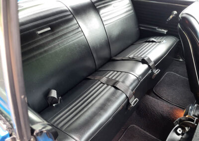 1967 Chevrolet Chevelle SS in Sapphire Blue - interior