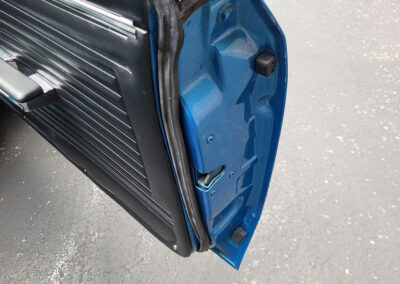 1967 Chevrolet Chevelle SS in Sapphire Blue - door