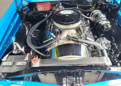 1967 Chevrolet Chevelle SS in Sapphire Blue - Engine