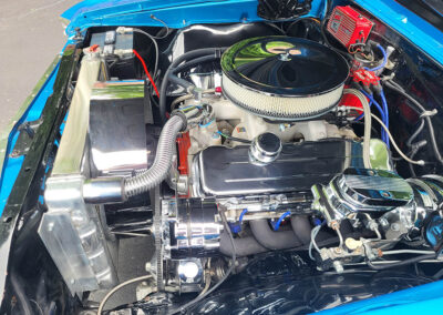 1967 Chevrolet Chevelle SS in Sapphire Blue - Engine
