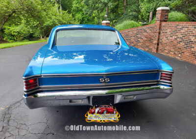 1967 Chevrolet Chevelle SS in Sapphire Blue - exterior