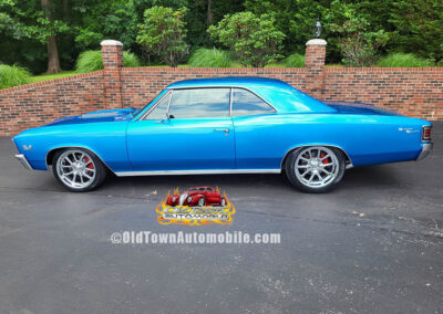 1967 Chevrolet Chevelle SS in Sapphire Blue - exterior