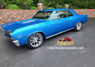 1967 Chevrolet Chevelle SS in Sapphire Blue - exterior