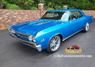 1967 Chevrolet Chevelle SS in Sapphire Blue - exterior