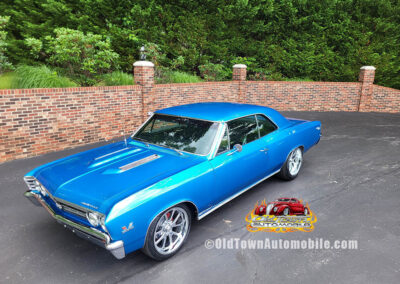 1967 Chevrolet Chevelle SS in Sapphire Blue - exterior