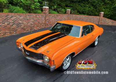 1972 Chevrolet Chevelle Orange and Black - Exterior