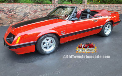 1986 Ford Mustang Convertible for Sale – Quick & Reliable