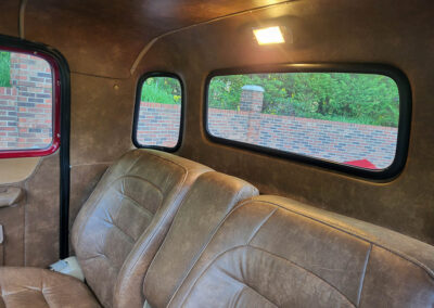 1951 Chevrolet 5-window 3100 Pickup in Cranberry Metallic - interior
