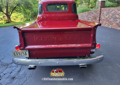 1951 Chevrolet 5-window 3100 Pickup in Cranberry Metallic - exterior